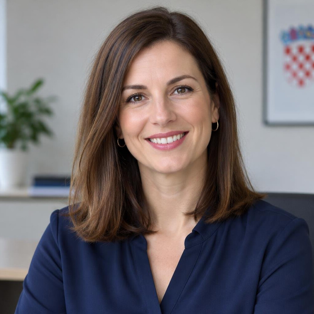 Portrait of a smiling businesswoman